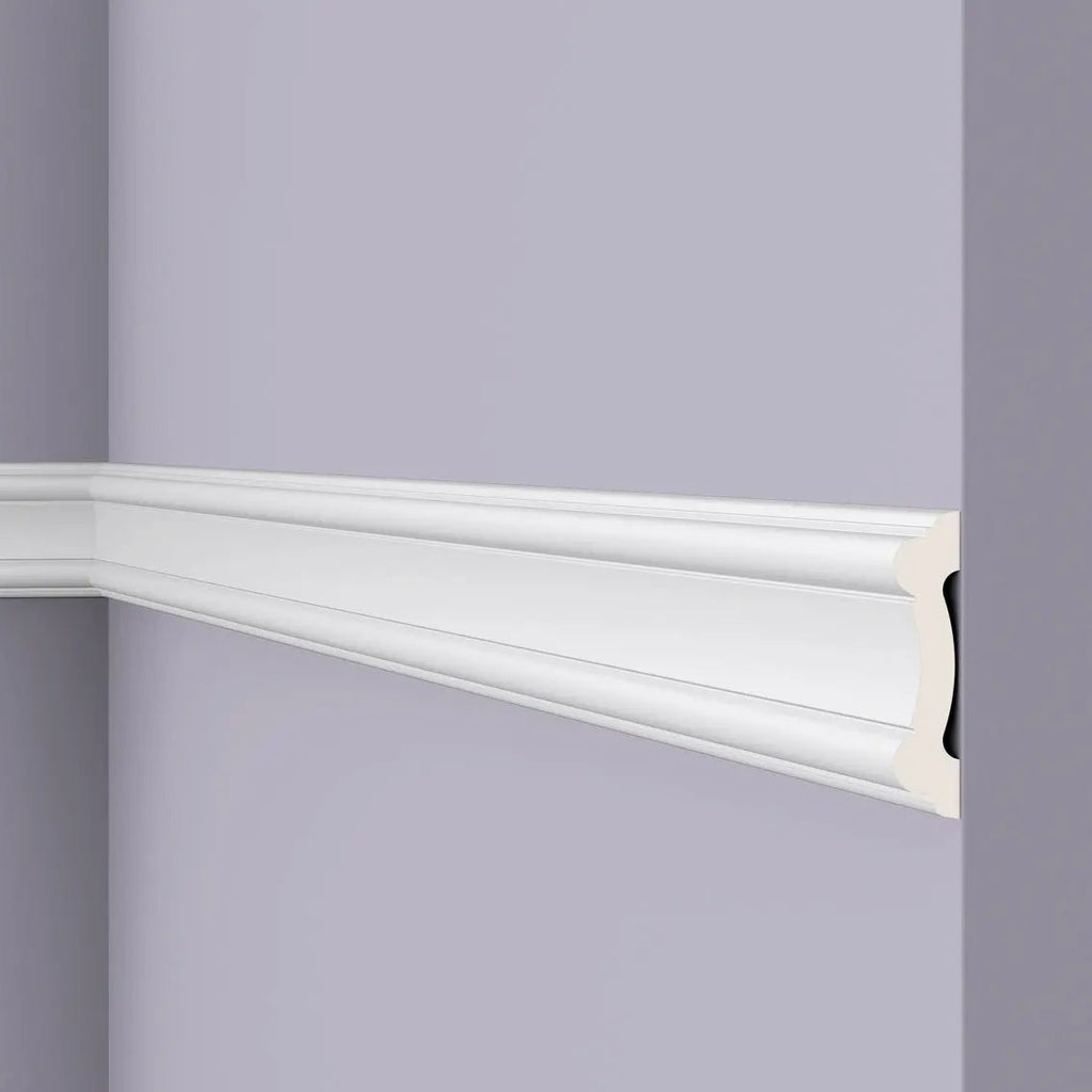 Z1550 2M ARSTYL DADO RAIL - Dado Rail on grey wall | DecorMania UK 