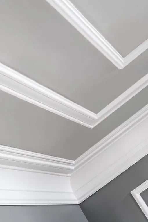 Z1550 2M ARSTYL DADO RAIL - Dado Rail  on grey ceiling | DecorMania UK 