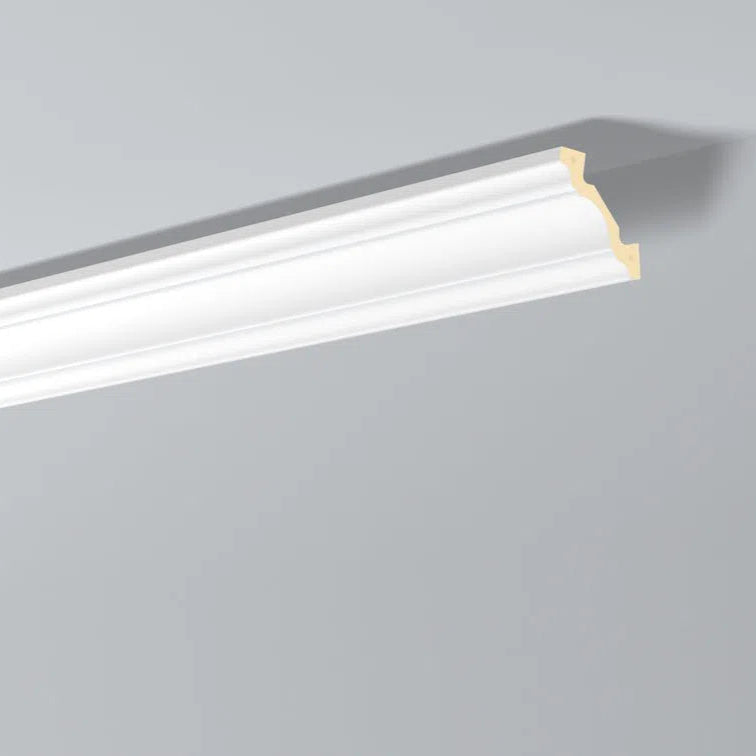 Z19 ARSTYL® 2M Ceiling Coving on grey ceiling  | DecorMania UK 