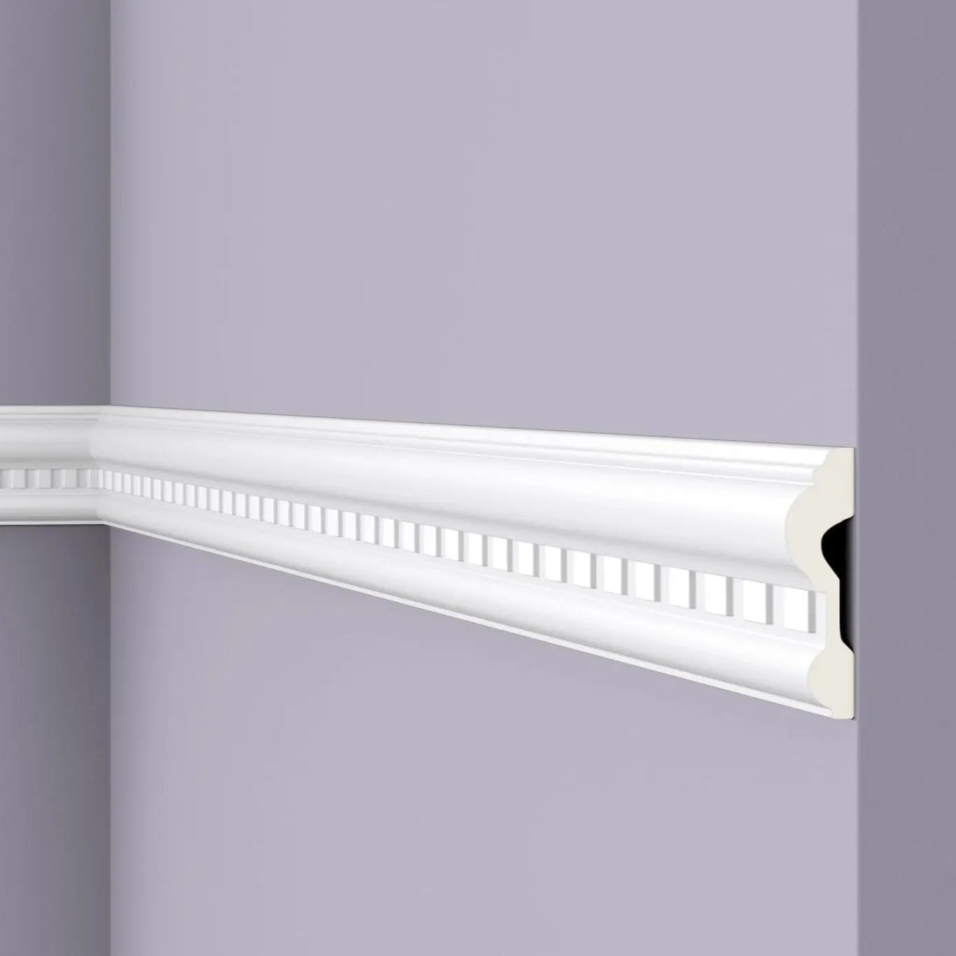 Z32 2M ARSTYL DADO RAIL - Dado Rail  on grey wall | DecorMania UK 