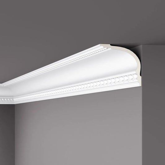 Z6 ARSTYL® 2M Ceiling Coving on grey background | DecorMania UK 