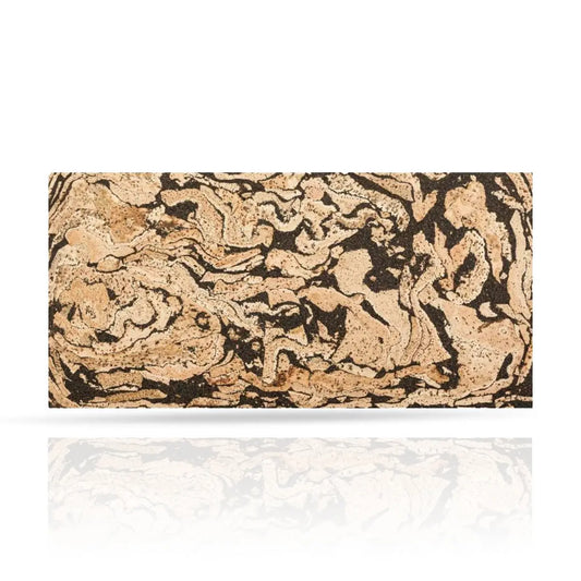 Close-up view of ZEBRA Acoustic Wall Cork Panels | DecorMania UK
