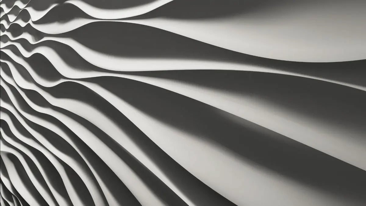 Close-up view of 3D MURAL - ILLUSION - Gypsum Wall Panels | DecorMania