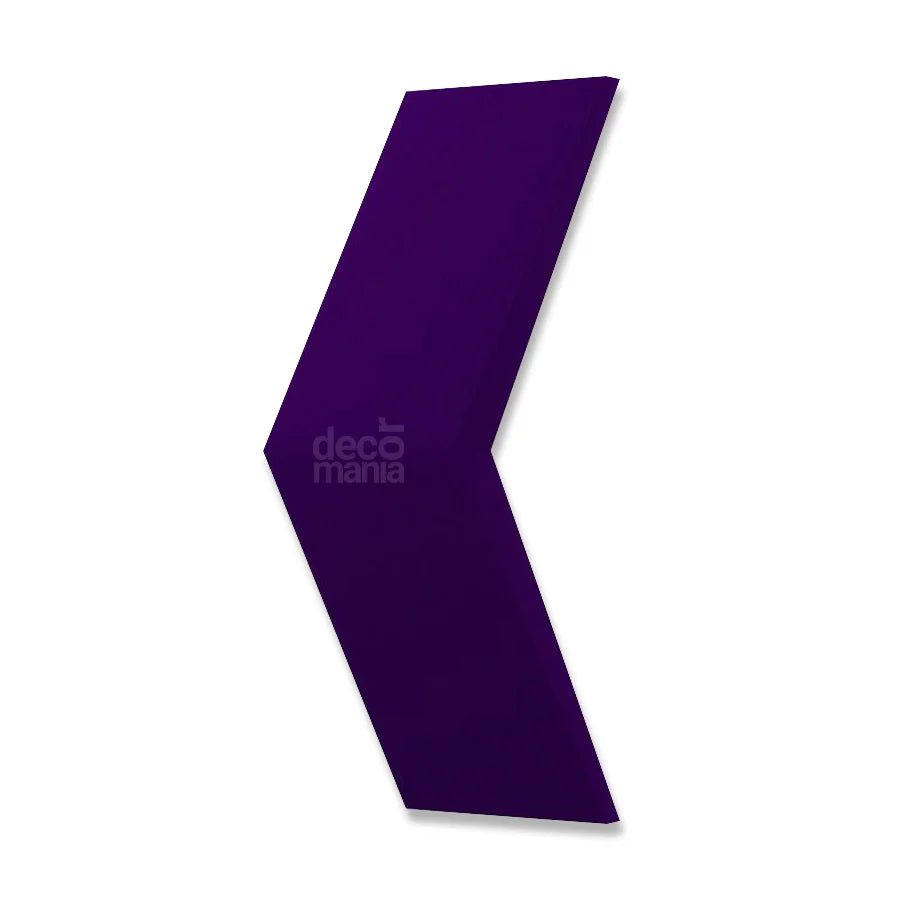 CHEVRON 3D Soft Acoustic Wall Panels colour swatch on white background DecorMania UK