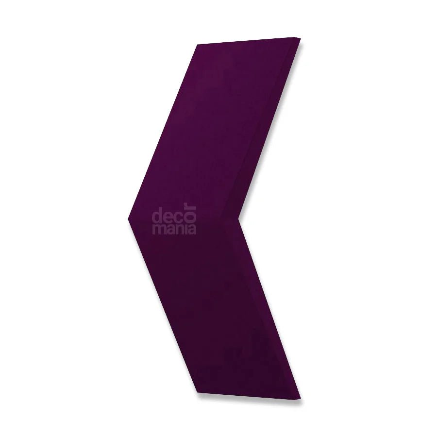 CHEVRON 3D Soft Acoustic Wall Panels colour swatch on white background DecorMania UK