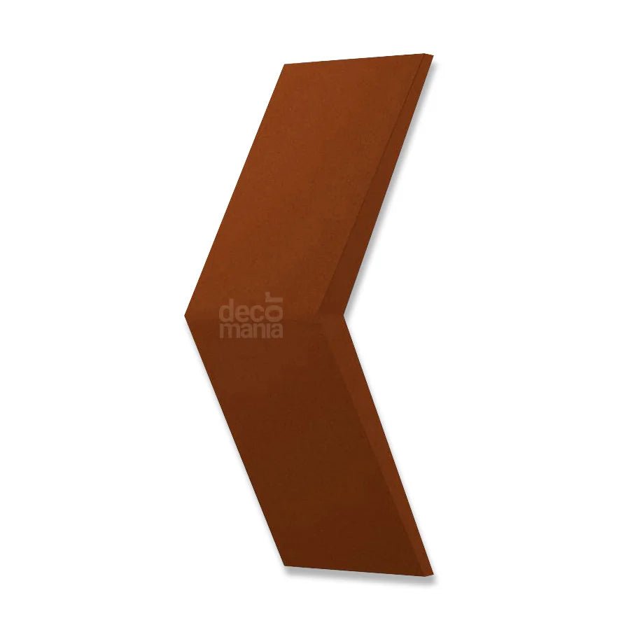 CHEVRON Acoustic Soft 3D Wall Panel colour swatch on white background DecorMania UK