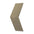 CHEVRON Acoustic Soft 3D Wall Panel colour swatch on white background DecorMania UK