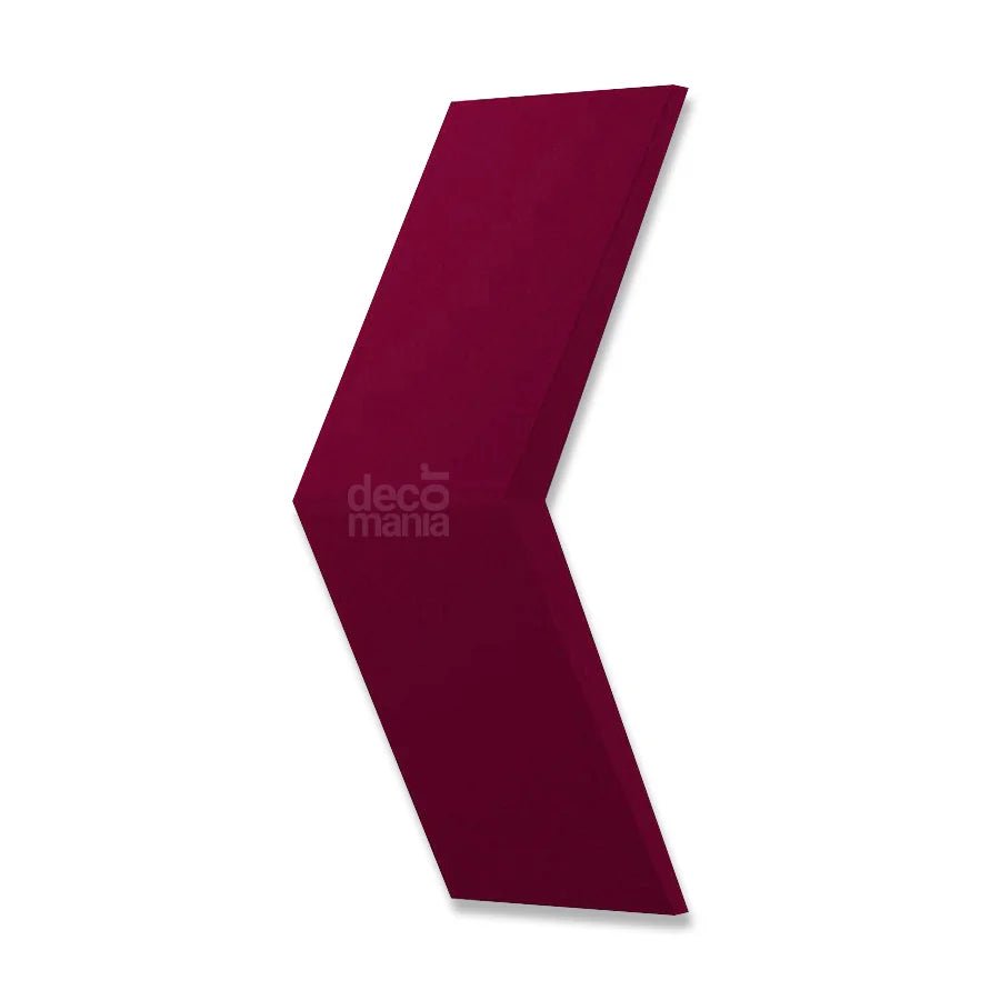 CHEVRON Acoustic Soft 3D Wall Panel colour swatch on white background DecorMania UK