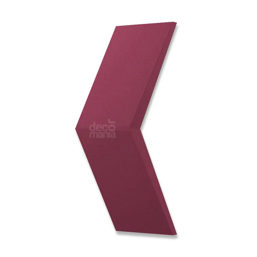 CHEVRON Acoustic Soft 3D Wall Panel colour swatch on white background DecorMania UK