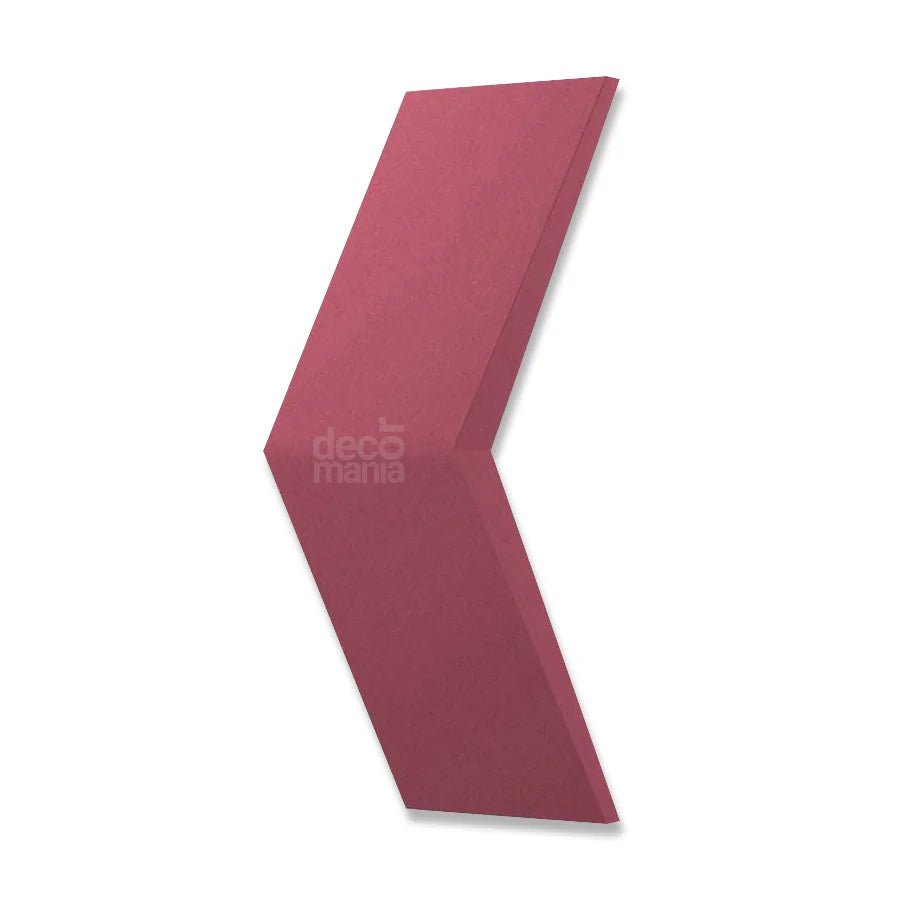 CHEVRON Acoustic Soft 3D Wall Panel colour swatch on white background DecorMania UK