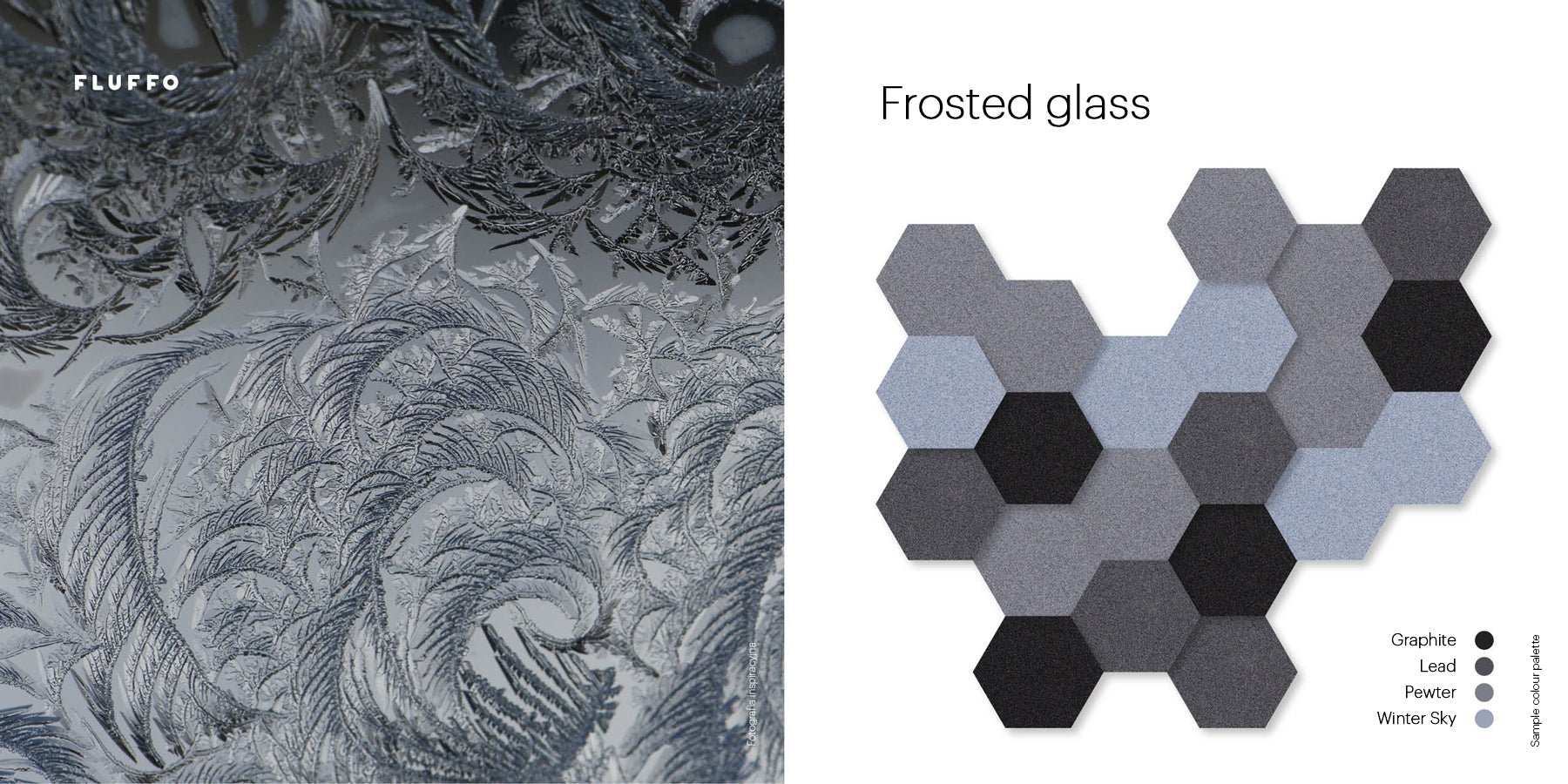 FLUFFO SET "HEXA" L Soft Acoustic Wall Panel - 3D Wall Panels | DecorMania