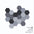 FLUFFO SET "HEXA" L Soft Acoustic Wall Panel - 3D Wall Panels | DecorMania
