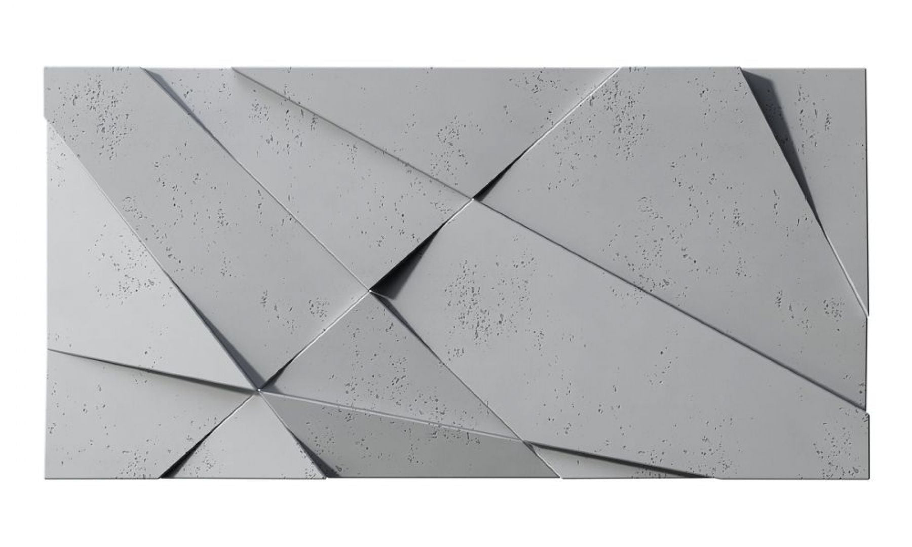 Concrete 3D Wall Panel CRYSTAL - 3D Concrete Panels | DecorMania