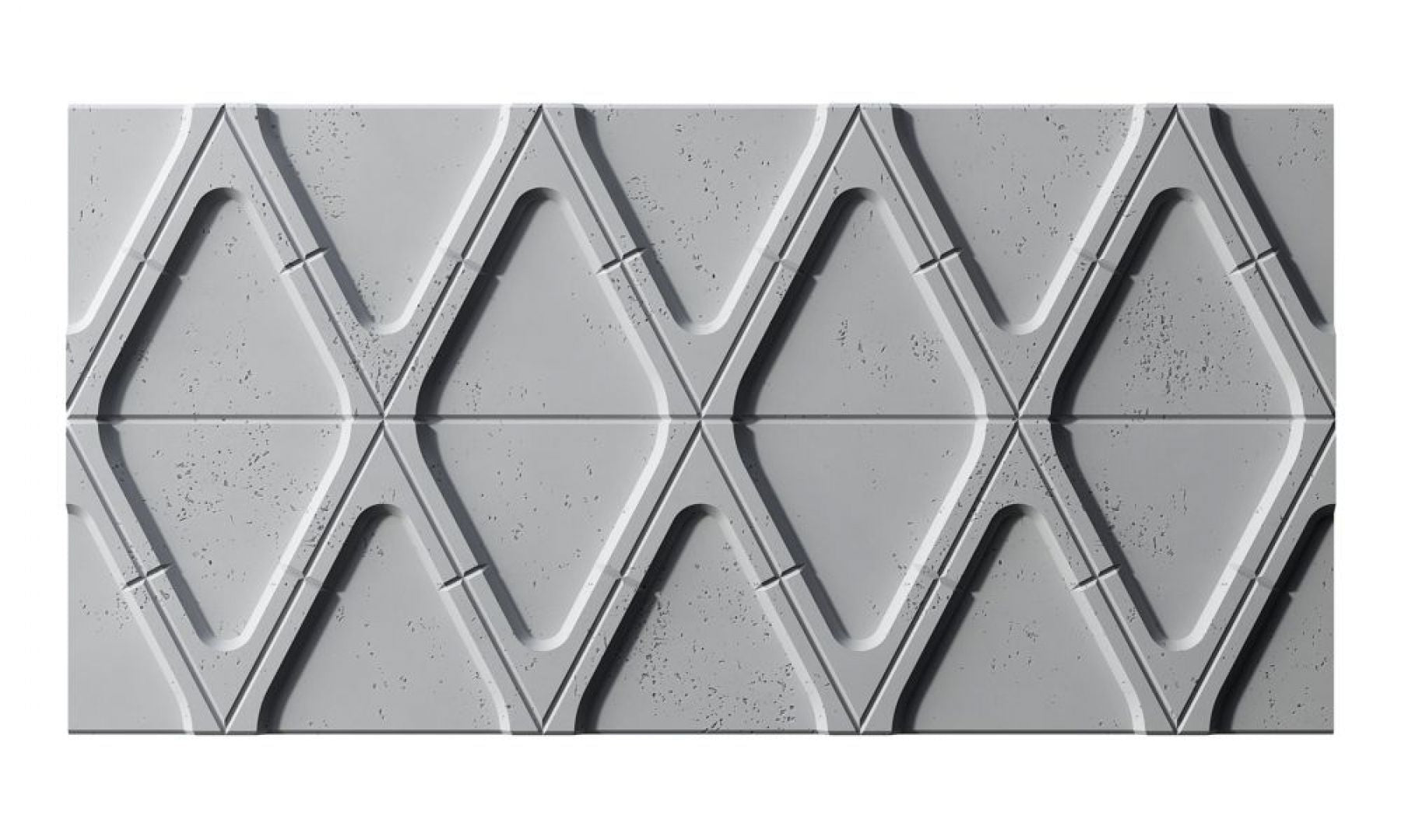Concrete 3D Wall Panel DIAMONDS - 3D Concrete Panels | DecorMania