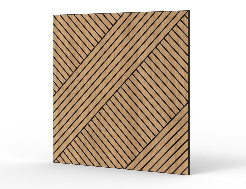 GrooveCraft Milled Acoustic Wall Panel - 1 - GrooveCraft MDF Milled Panels | DecorMania