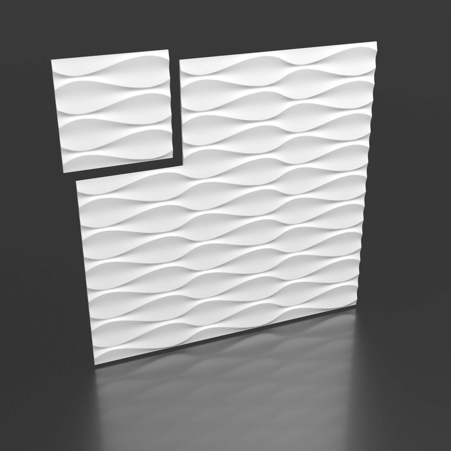 SANDGLASS 3D Wall Panel EPS - 3D Polystyrene Wall Panels | DecorMania