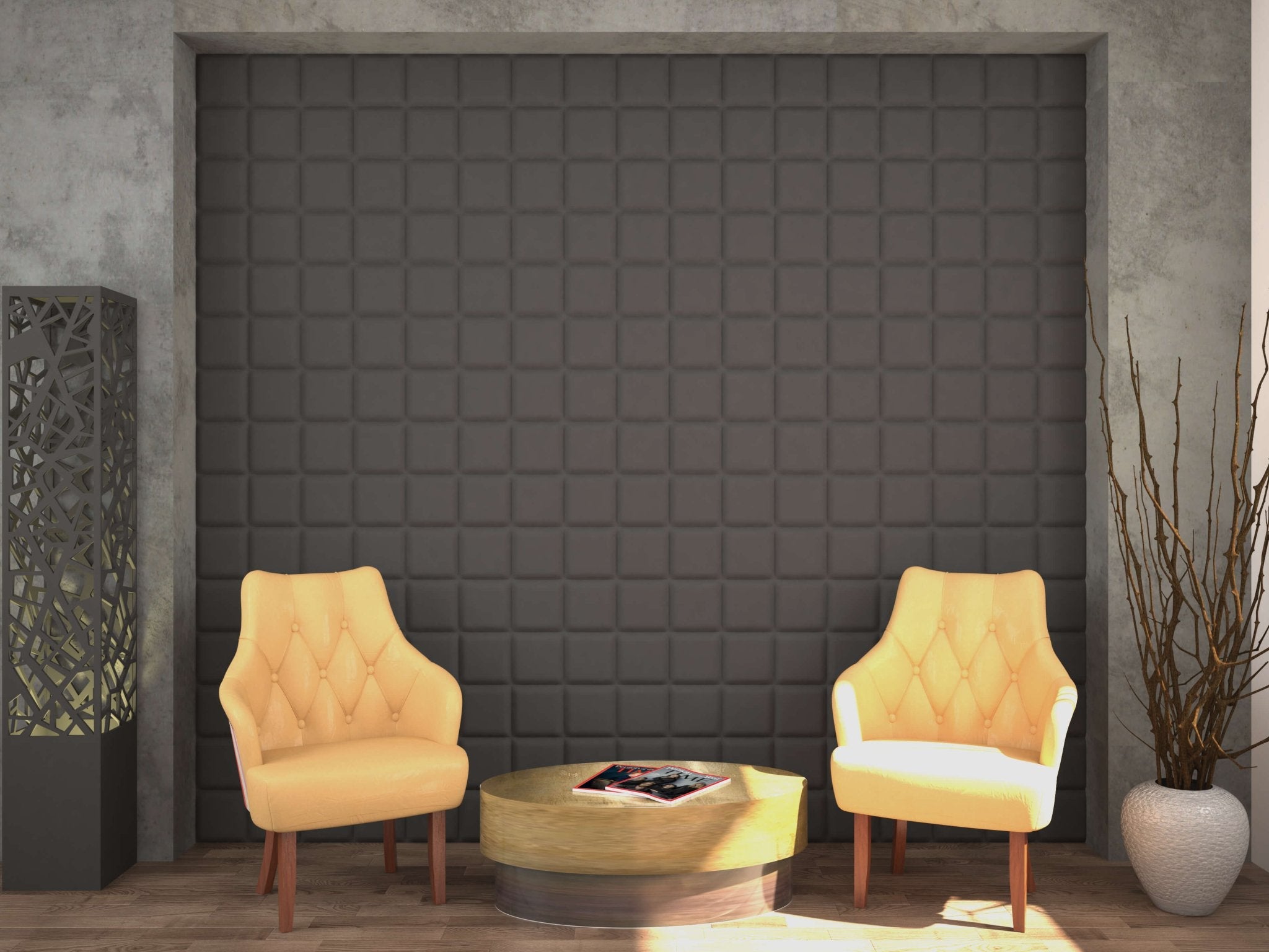 SQUARE 3D Wall Panel EPS - 3D Polystyrene Wall Panels | DecorMania